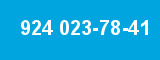 924 023-78-41 924 023-78-41